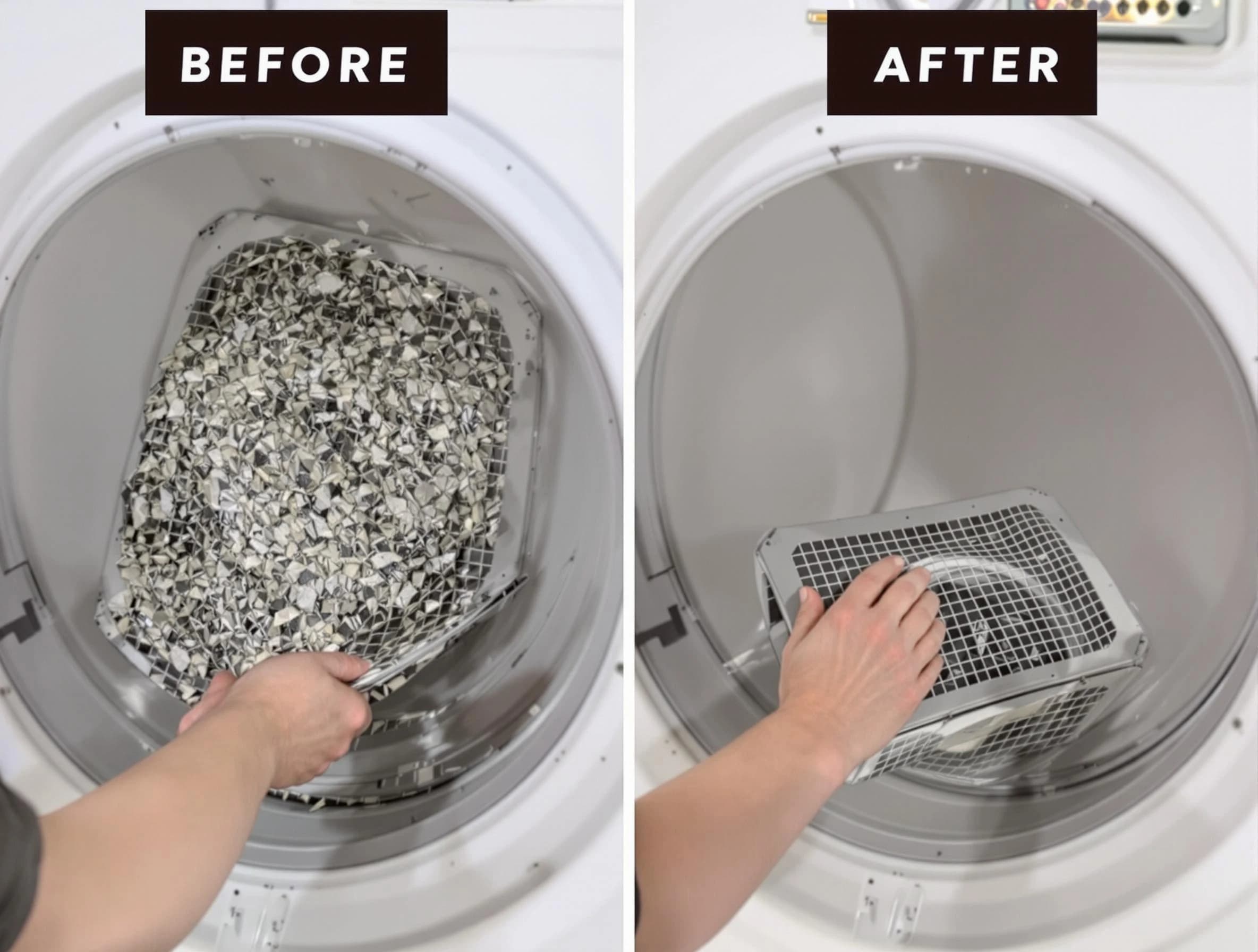 Professional lint trap cleaning by Tooele Dryer Vent Cleaning in Tooele