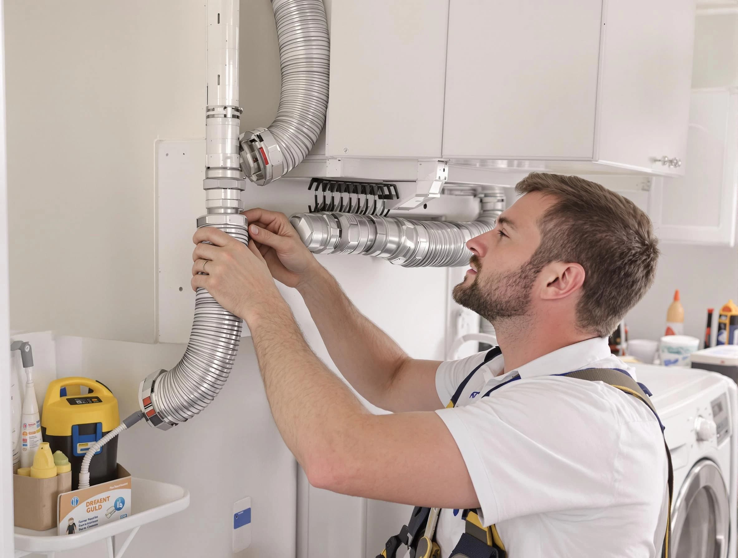 Professional dryer vent repair and installation by Tooele Dryer Vent Cleaning in Tooele
