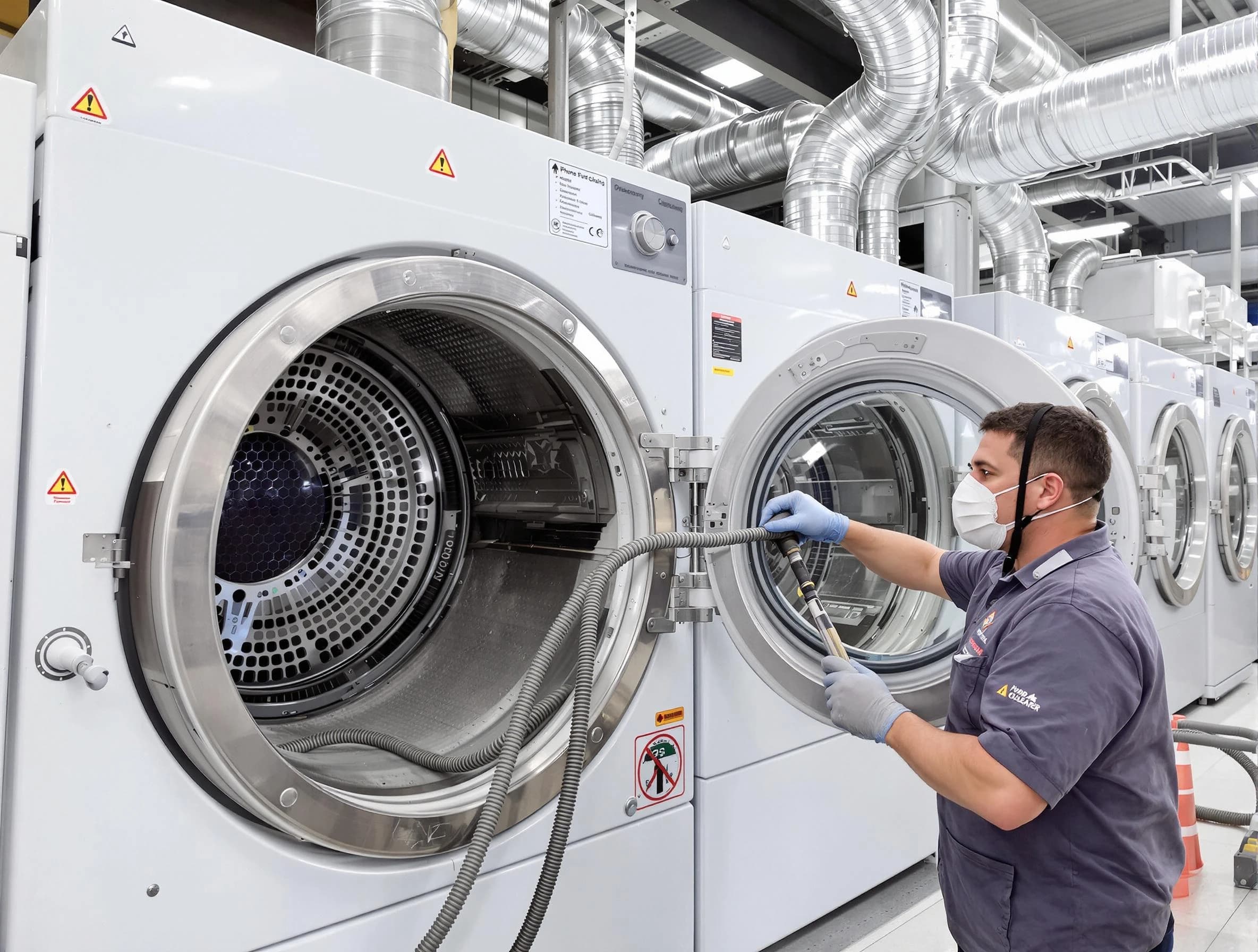 Industrial-grade dryer vent cleaning by Tooele Dryer Vent Cleaning in Tooele