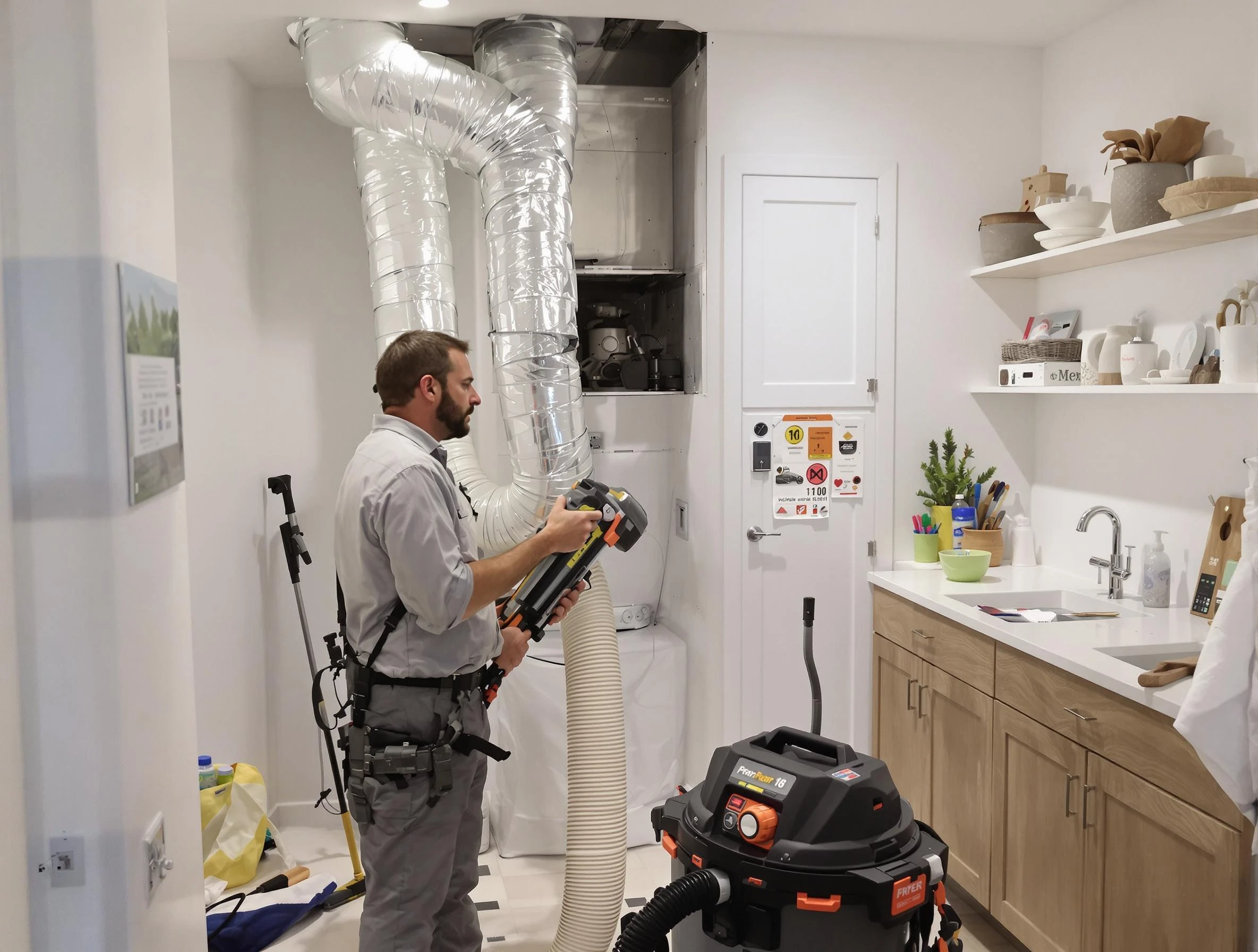 Clogged Dryer Vent Cleaning in Tooele