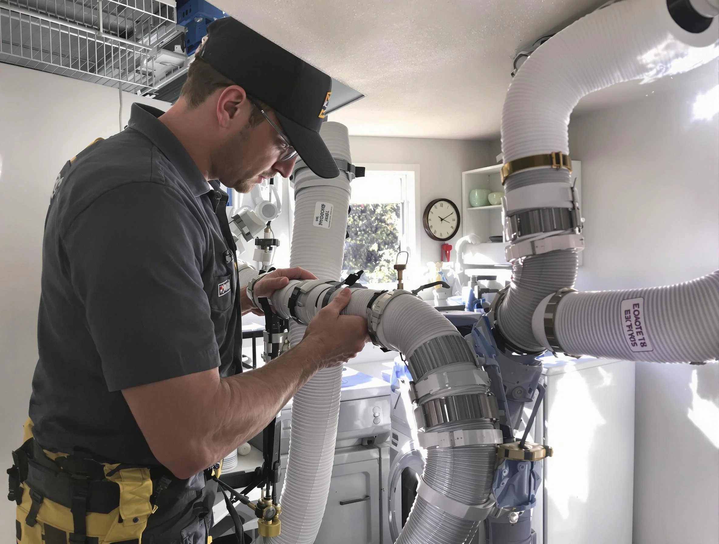 Dryer Vent Hose Installation in Tooele