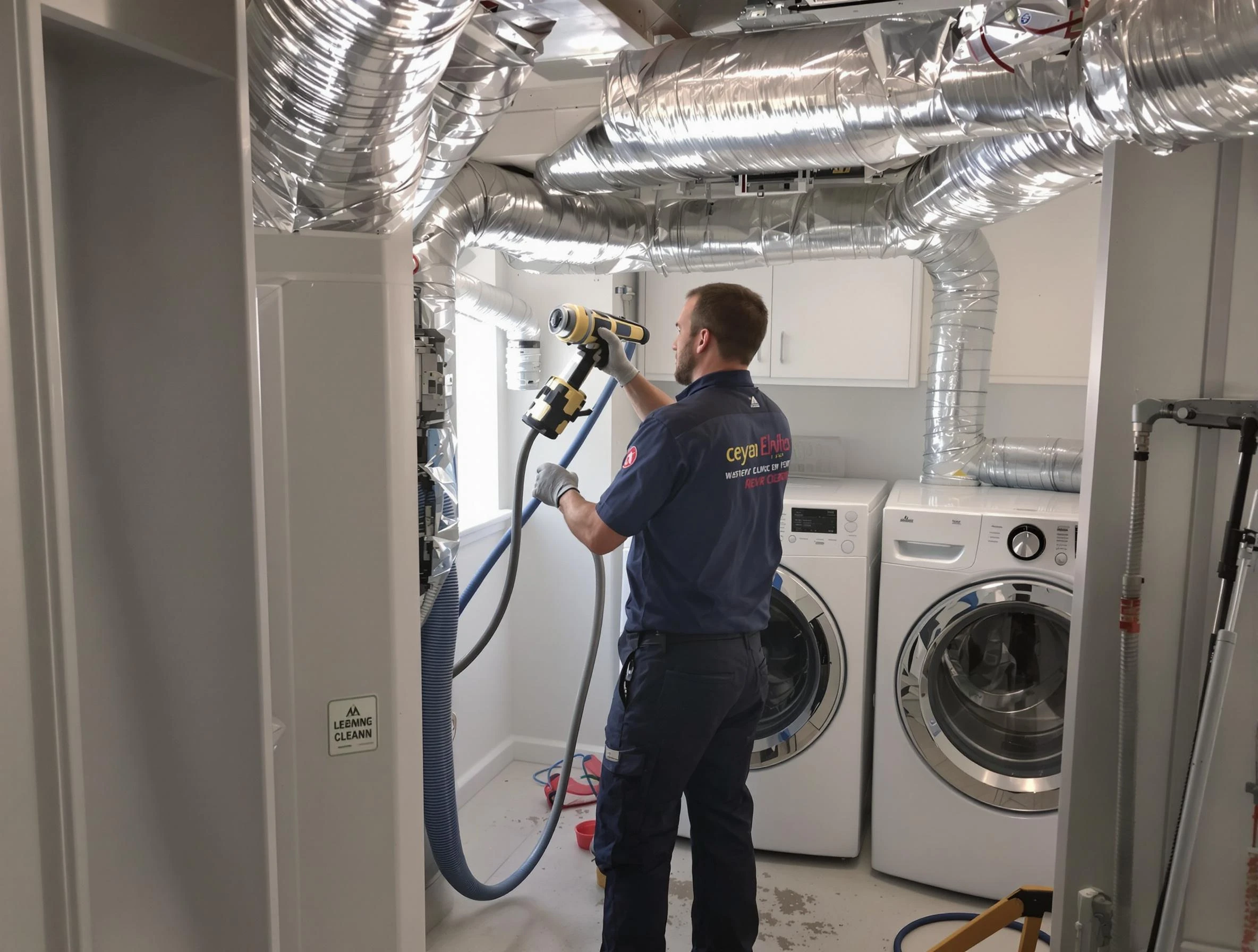 Tooele Dryer Vent Cleaning specialist using advanced equipment for thorough duct cleaning in Tooele