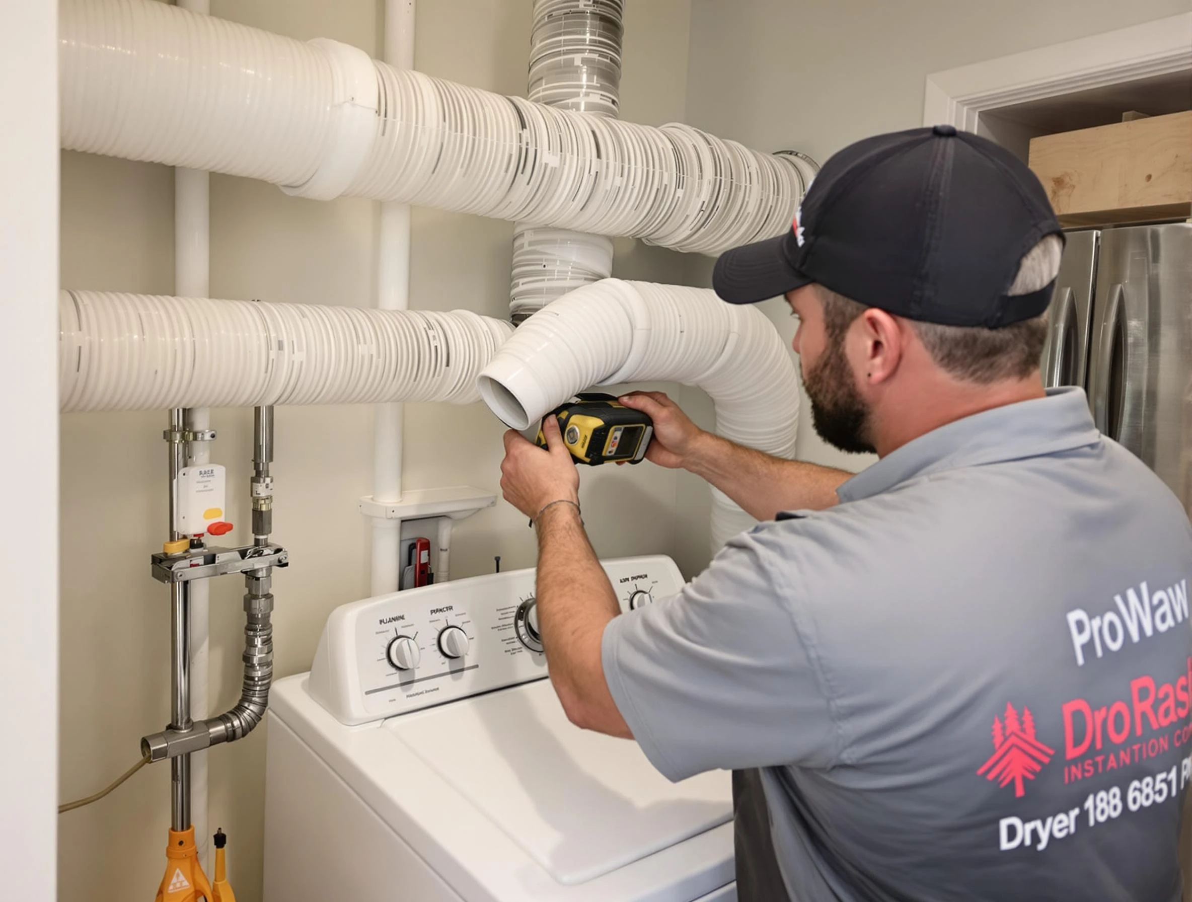 Professional dryer vent hose installation by Tooele Dryer Vent Cleaning in Tooele