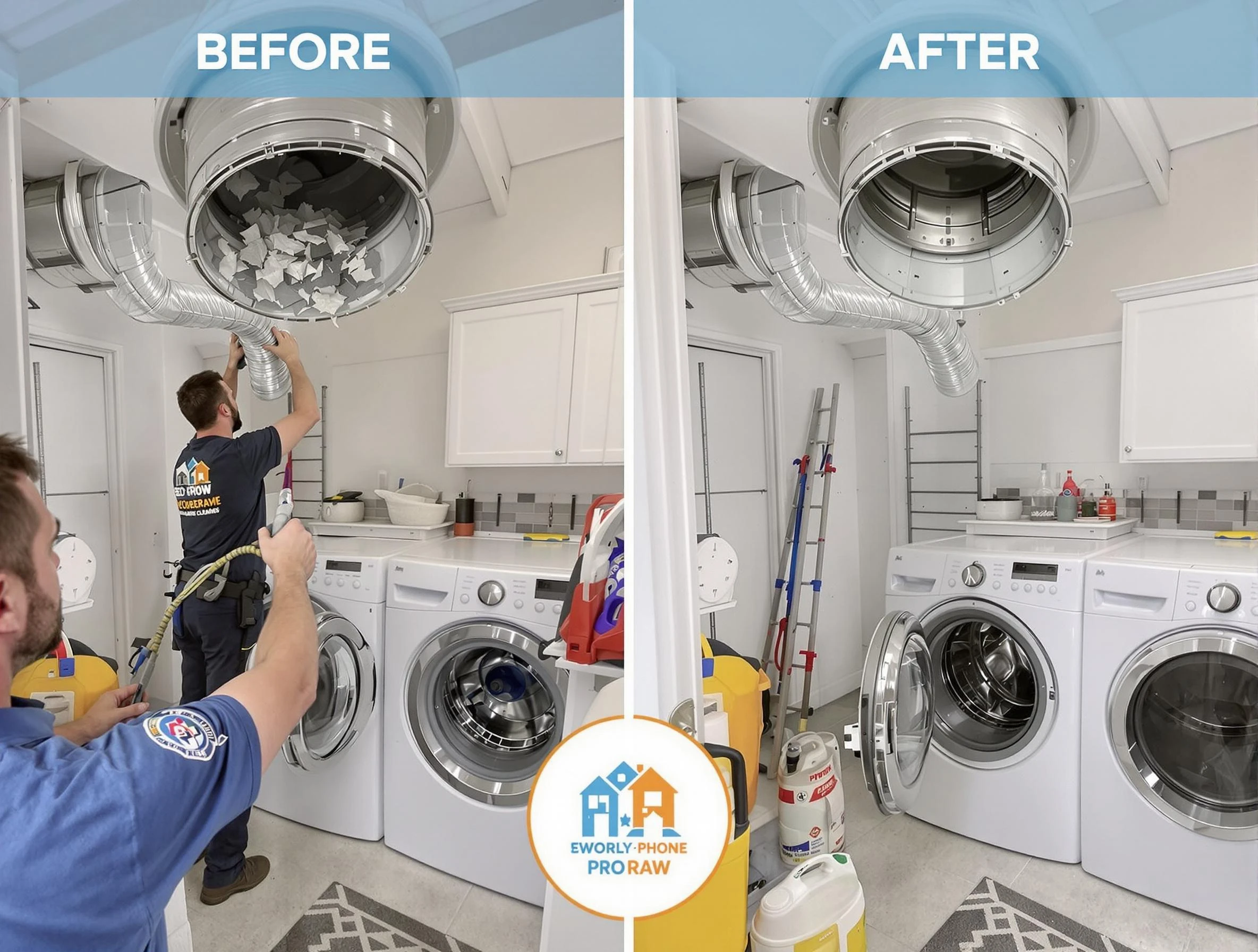 Residential dryer vent cleaning by Tooele Dryer Vent Cleaning in Tooele